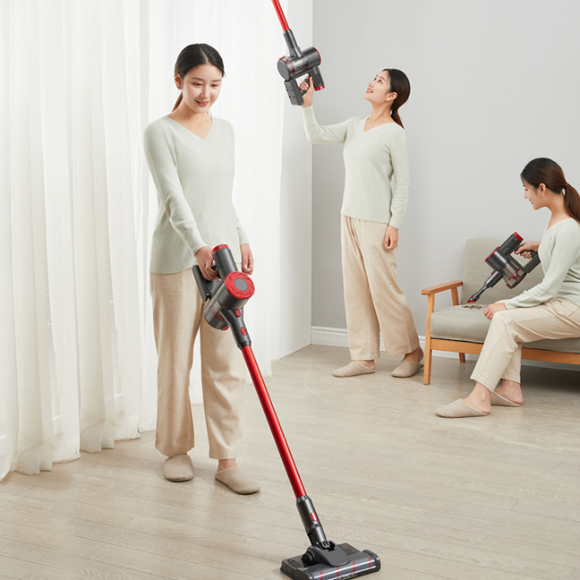 P1 Basic Model Electric Cordless Vacuum Cleaner for Home Cleaning
