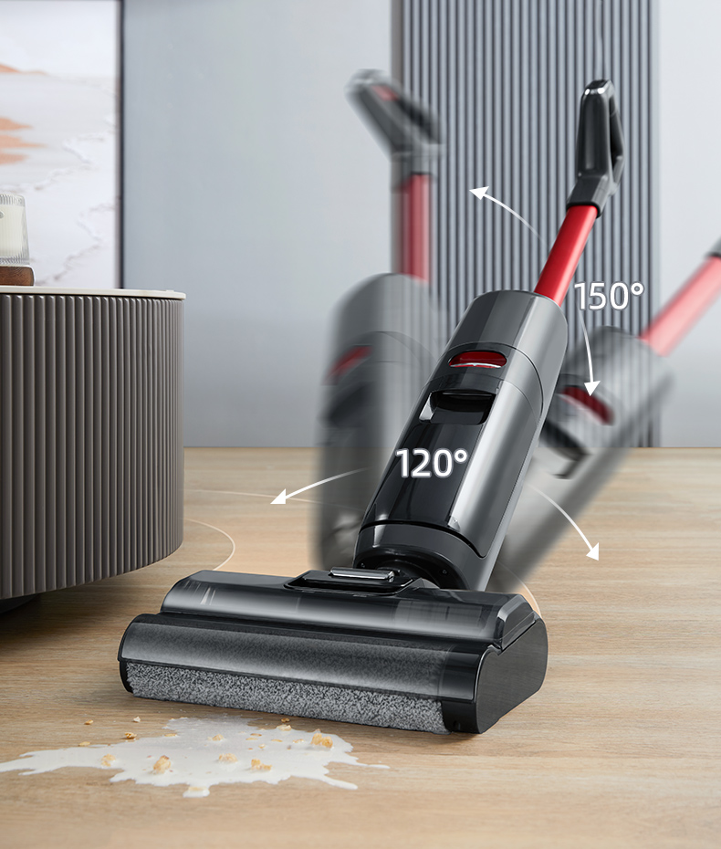 T9 Pro Cordless Wet And Dry Vacuum Cleaner with Air-drying Functional Charging Base