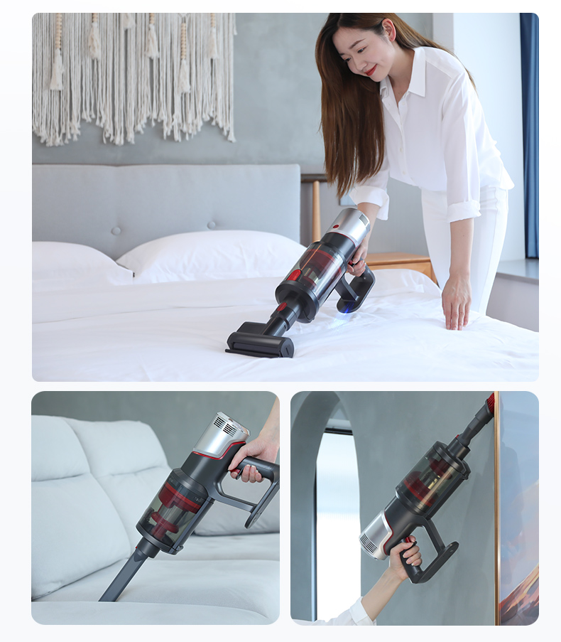 T12Max Upgraded Model Automatic Cordless Wet And Dry Vacuum Cleaner For Home