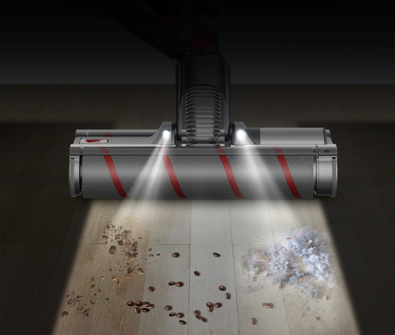 V10 Electric Household Stick Vacuum Cleaner with Dual Roller Brush