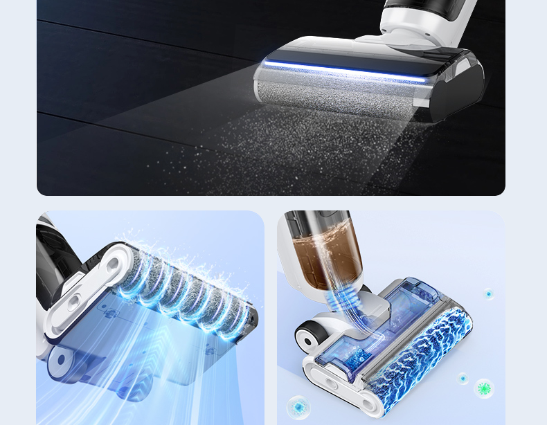 T13 Wireless Wet And Dry Vacuum Cleaner With Mop For Home Cleaning