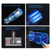 V10 Electric Household Stick Vacuum Cleaner with Dual Roller Brush