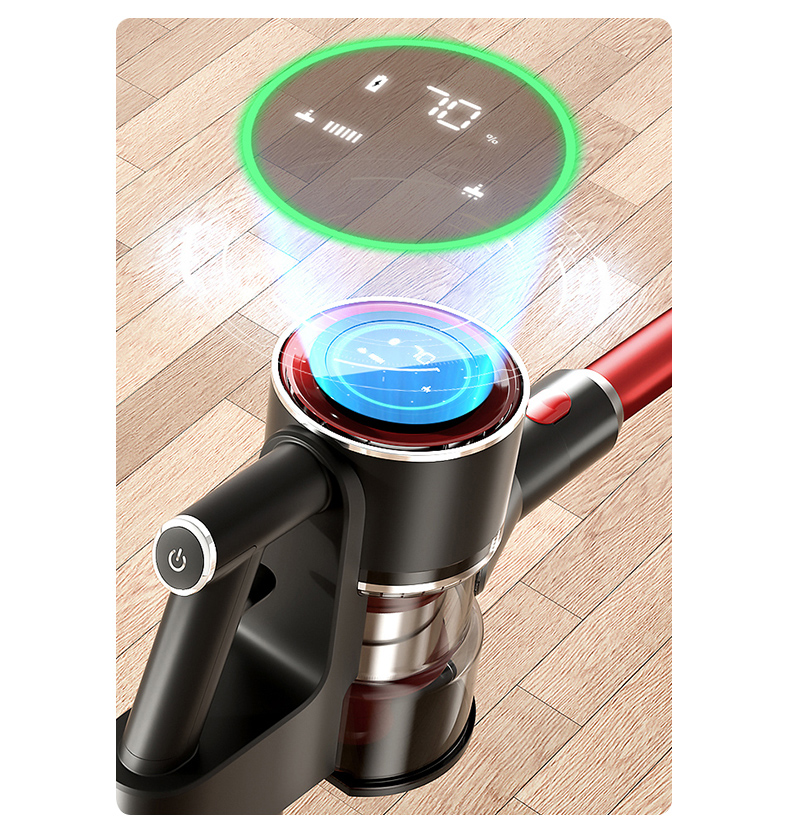 V8 Automatic Household Vacuum Cleaner with 3 Series Floor Brush