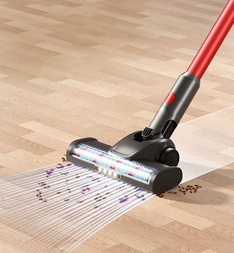 V8 Automatic Household Vacuum Cleaner with 3 Series Floor Brush