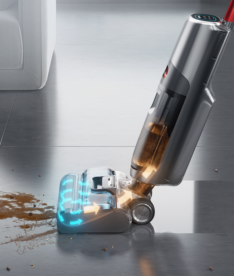 T9 Pro Cordless Wet And Dry Vacuum Cleaner with Air-drying Functional Charging Base