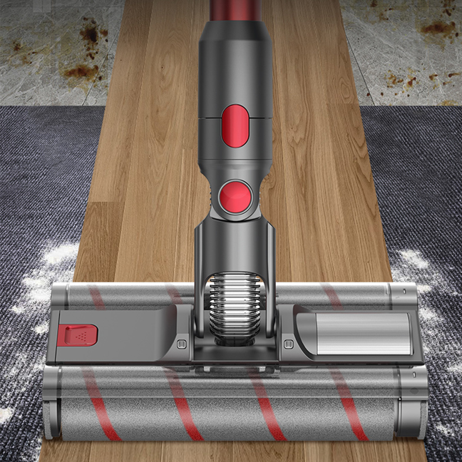 V8 Automatic Household Vacuum Cleaner with Dual Roller Brush
