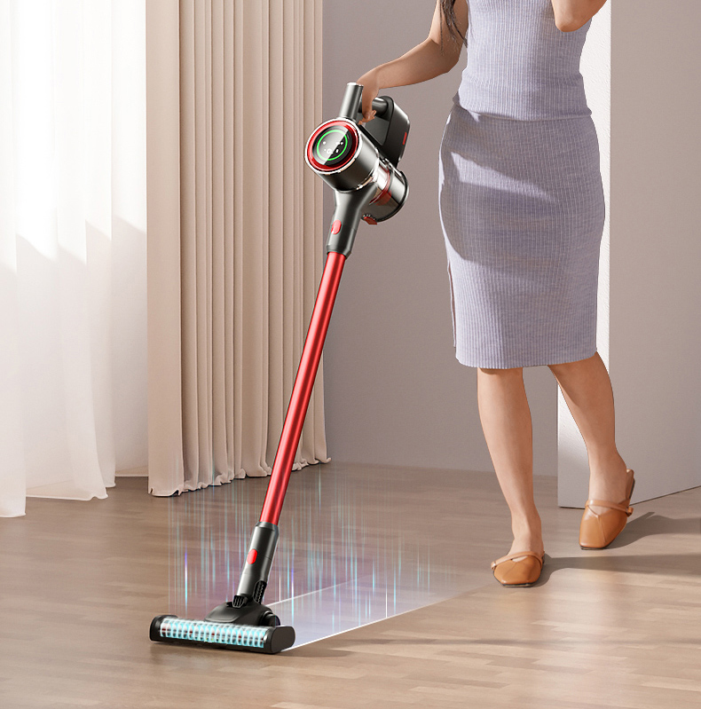 V8 Automatic Household Vacuum Cleaner with 3 Series Floor Brush