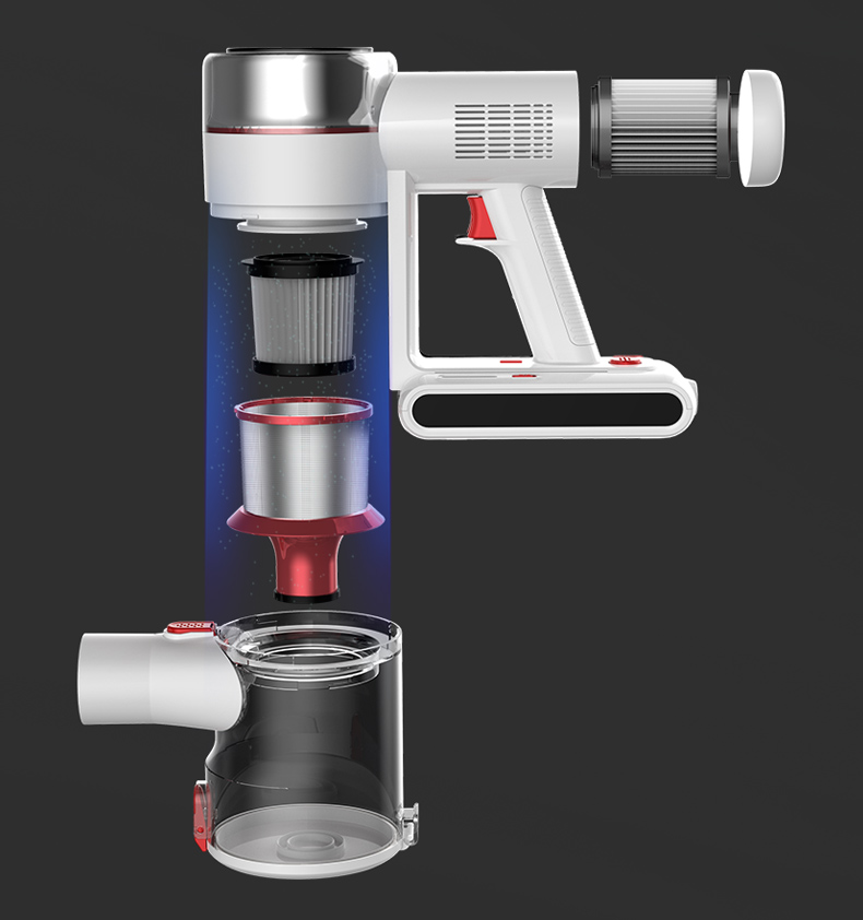 P2 Standard Model Powerful Handheld Stick Vacuum Cleaner For Home