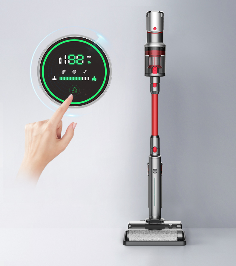 T12Max Upgraded Model Automatic Cordless Wet And Dry Vacuum Cleaner For Home