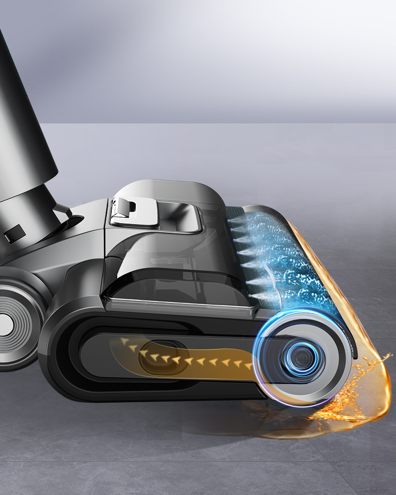 T12Max Upgraded Model Automatic Cordless Wet And Dry Vacuum Cleaner For Home