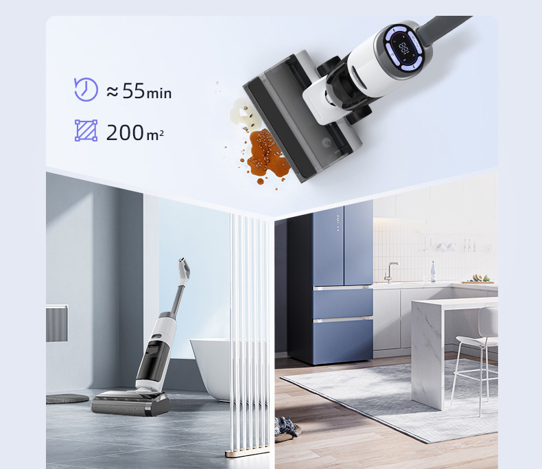 T13 Wireless Wet And Dry Vacuum Cleaner With Mop For Home Cleaning