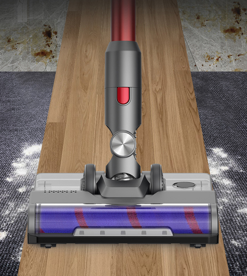V8 Automatic Household Vacuum Cleaner with 5 Series Floor Brush