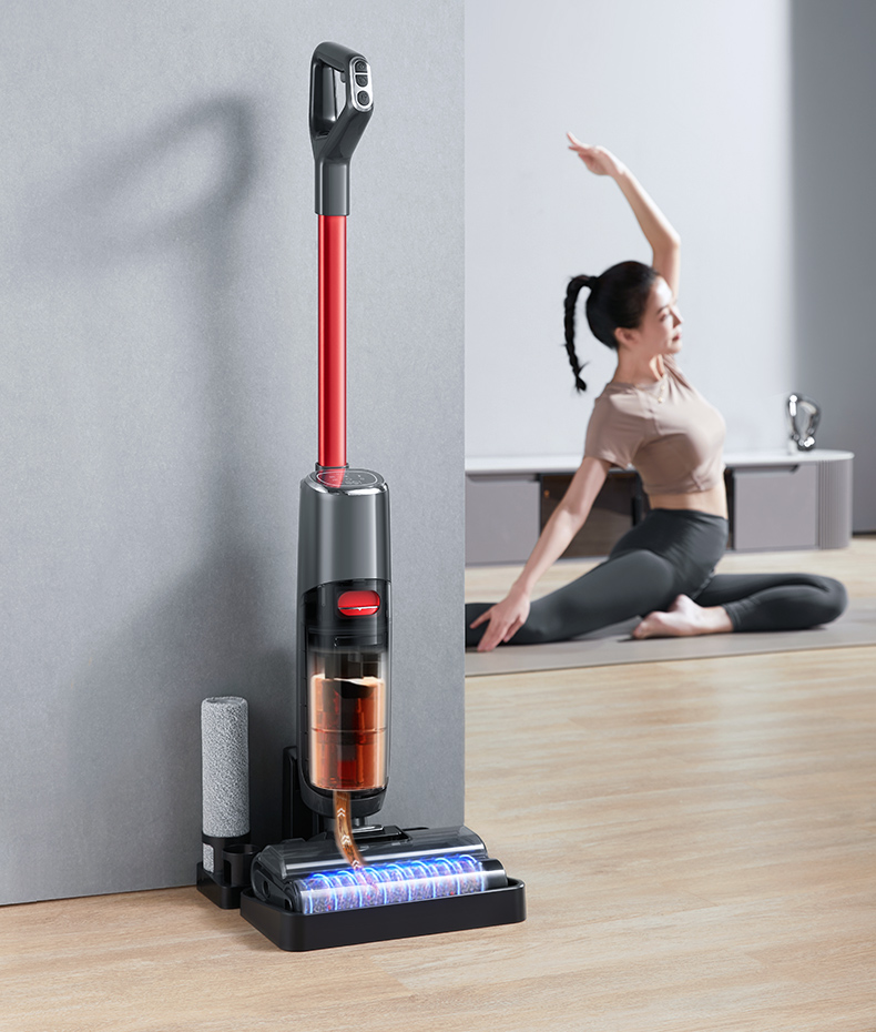 T9 Pro Cordless Wet And Dry Vacuum Cleaner with Air-drying Functional Charging Base