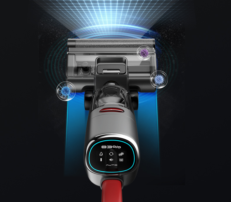 T9 Portable Cordless Wet And Dry Vacuum Cleaner For Hard Floor