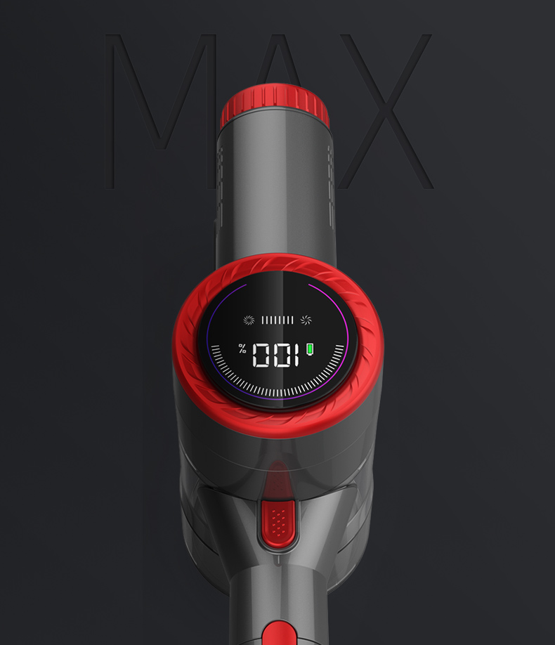 P1 Max Upgraded Model Cordless Handheld Vacuum Cleaner with LED Screen