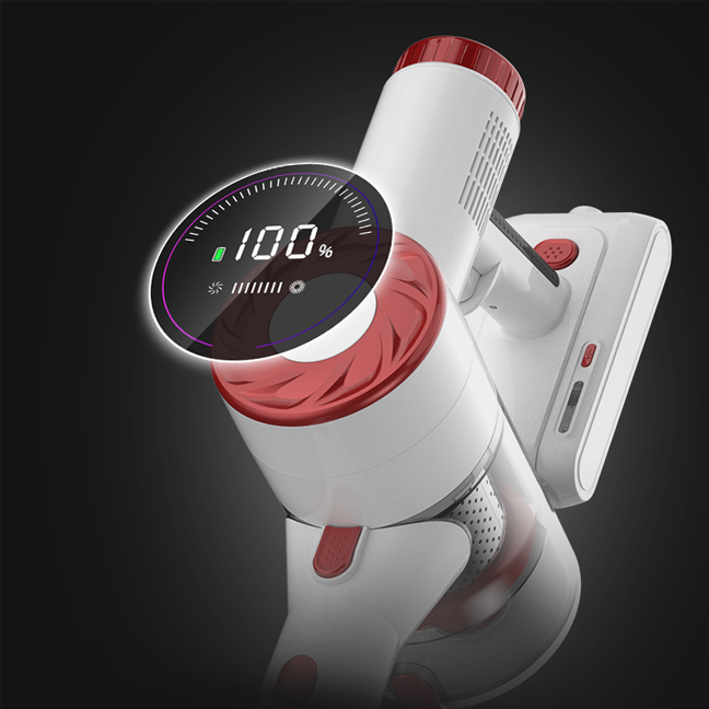 P1Max Upgraded Model Powerful Handheld Vacuum Cleaner with LED Display Panel