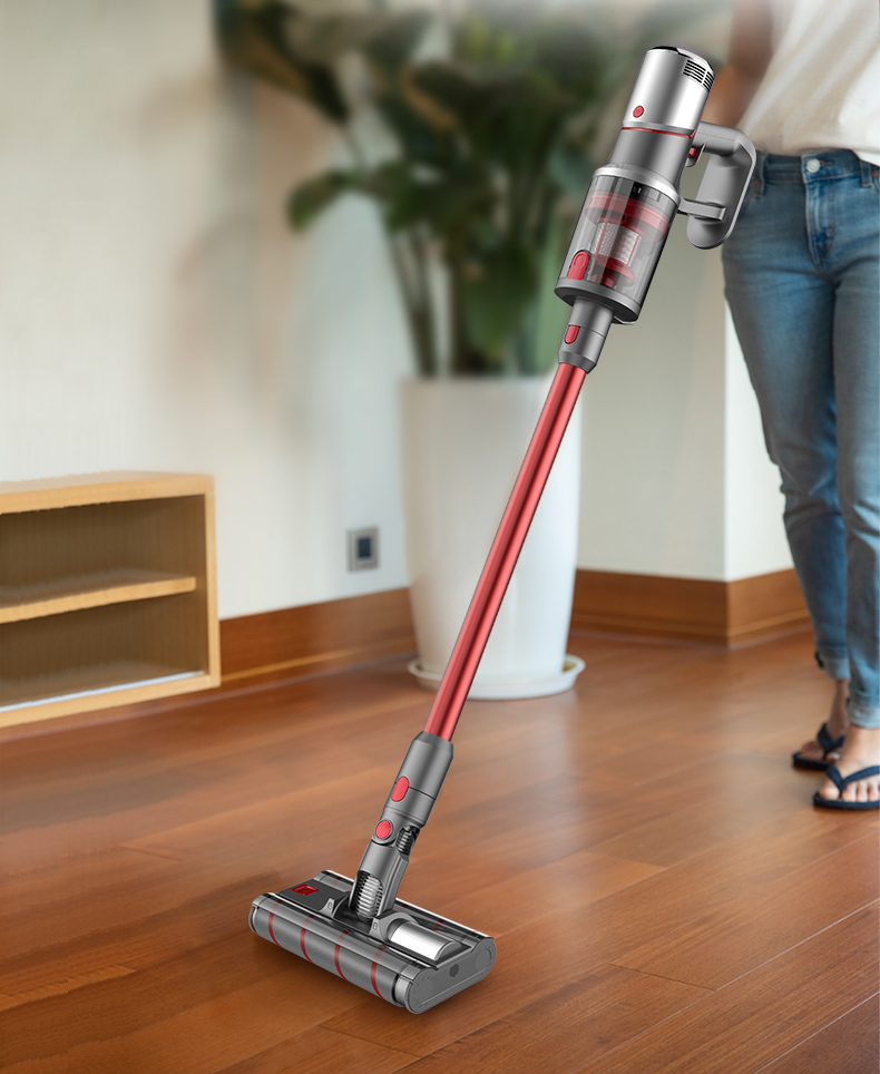 V10 Electric Household Stick Vacuum Cleaner with Dual Roller Brush